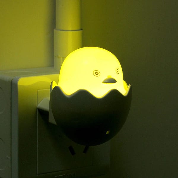 ANBLUB Yellow Duck LED Night Light Control Sensor LED Wall Lamp Remote Control for Home Bedroom.jpg 1