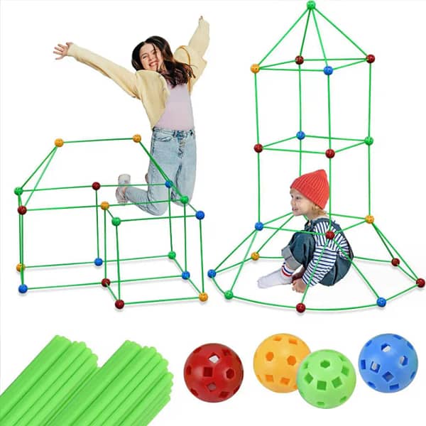 New Creative Fort Building Blocks Indoor Tent Brick Kit Children s Diy Ball Games Educational Toys.jpg 1