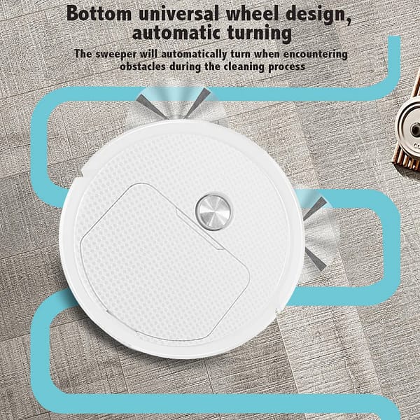 NEW 3 In 1 Smart Sweeping Robot Home Mini Sweeper Sweeping and Vacuuming Wireless Vacuum Cleaner 3